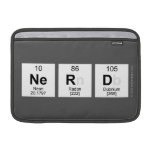 nerd  MacBook Air Sleeves (landscape)