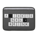 Periodic
 Table
 Writer  MacBook Air Sleeves (landscape)