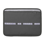 Welcome to Science Class  MacBook Air Sleeves (landscape)