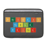 Periodic
 Table
 Writer  MacBook Air Sleeves (landscape)