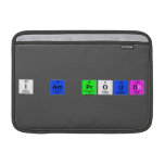 i aM PROUD  MacBook Air Sleeves (landscape)