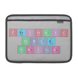Periodic
 Table
 Writer  MacBook Air Sleeves (landscape)
