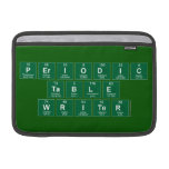 Periodic
 Table
 Writer  MacBook Air Sleeves (landscape)