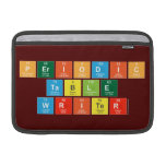 Periodic
 Table
 Writer  MacBook Air Sleeves (landscape)