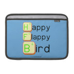 Happy
 Flappy
 Bird  MacBook Air Sleeves (landscape)