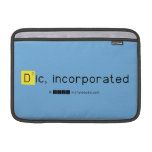 Dic, incorporated  MacBook Air Sleeves (landscape)