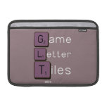 Game
 Letter
 Tiles  MacBook Air Sleeves (landscape)