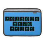 Periodic
 Table
 Writer  MacBook Air Sleeves (landscape)