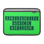 Periodic
 Table
 Writer  MacBook Air Sleeves (landscape)