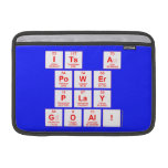 ITS A
 POWER
 PLAY
 GOAL!  MacBook Air Sleeves (landscape)