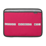 Happy Birthday Amy!  MacBook Air Sleeves (landscape)