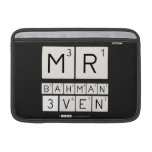 MR
 BAHMAN
 3VEN  MacBook Air Sleeves (landscape)