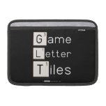 Game
 Letter
 Tiles  MacBook Air Sleeves (landscape)