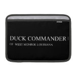 Duck Commander  MacBook Air Sleeves (landscape)