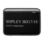 SHPLEY  MacBook Air Sleeves (landscape)