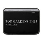 TOD GARDENS  MacBook Air Sleeves (landscape)