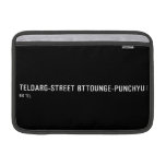  Teldarg-street  MacBook Air Sleeves (landscape)