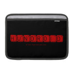 Hundroid  MacBook Air Sleeves (landscape)