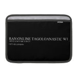 ran online tagoloanastic  MacBook Air Sleeves (landscape)