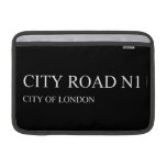 city road  MacBook Air Sleeves (landscape)