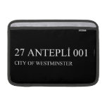 27 ANTEPLİ 001  MacBook Air Sleeves (landscape)