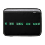 In the name of god  MacBook Air Sleeves (landscape)