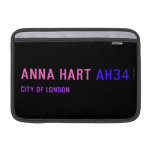 Anna Hart  MacBook Air Sleeves (landscape)
