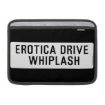 EROTICA DRIVE      WHIPLASH   MacBook Air Sleeves (landscape)