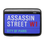 ASSASSIN Street  MacBook Air Sleeves (landscape)