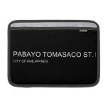 pabayo tomasaco st.  MacBook Air Sleeves (landscape)