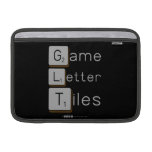 Game
 Letter
 Tiles  MacBook Air Sleeves (landscape)