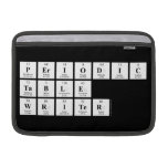Periodic
 Table
 Writer  MacBook Air Sleeves (landscape)