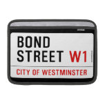 Bond Street  MacBook Air Sleeves (landscape)