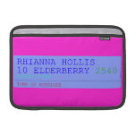 Rhianna hollis 10 elderberry  MacBook Air Sleeves (landscape)