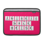 Periodic
 Table
 Writer  MacBook Air Sleeves (landscape)
