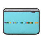 keep calm and science on  MacBook Air Sleeves (landscape)