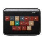 MUHAMMAD
 FARMAN
 AWAN  MacBook Air Sleeves (landscape)