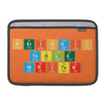 Periodic
 Table
 Writer  MacBook Air Sleeves (landscape)