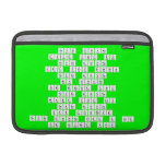 never gonna
 give you up
 never gonna
 let you down
 never gonna 
 run around
 or desert you
 never gonna 
 make you cry
 never gonna 
 say goodbye
 never gonna tell a lie
 or hurt you  MacBook Air Sleeves (landscape)