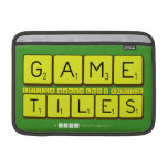 Game
 Letter nomsa luv's andile
 Tiles  MacBook Air Sleeves (landscape)