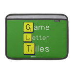 Game
 Letter
 Tiles  MacBook Air Sleeves (landscape)