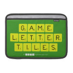 Game
 Letter
 Tiles  MacBook Air Sleeves (landscape)