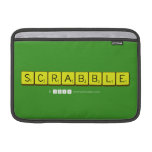 SCRABBLE  MacBook Air Sleeves (landscape)