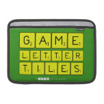 Game
 Letter
 Tiles  MacBook Air Sleeves (landscape)