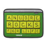 Anuore
 Rocks
 For Life  MacBook Air Sleeves (landscape)