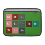 Game
 Letter
 Tiles  MacBook Air Sleeves (landscape)