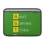 Best
 Games
 Titles  MacBook Air Sleeves (landscape)