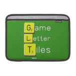 Game
 Letter
 Tiles  MacBook Air Sleeves (landscape)