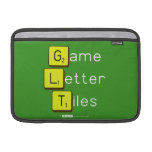 Game
 Letter
 Tiles  MacBook Air Sleeves (landscape)