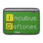 Incubus
 Deftones  MacBook Air Sleeves (landscape)
